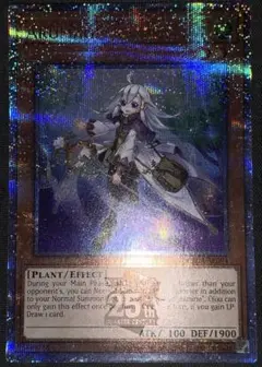 遊戯王　アロマージジャスミン　25thシークレット 泰　アジア版　英語　英語版