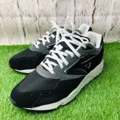 【試着のみ】MIZUNO Contender s コンテンダー 厚底 本革 27