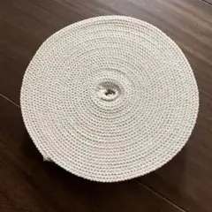 ハンドメイド　カバンテープ　ホワイト　25mm 5m 厚み2mm 未使用品