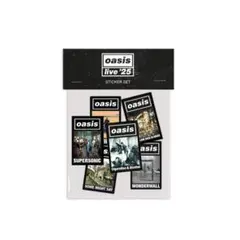 oasis Live '25 Single Covers Sticker Set