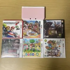 ニンテンドー3DS LL ピンク×ホワイト