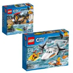 レゴ 60163 60164 シティ 海上レスキュー セット