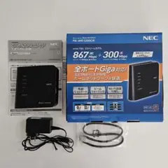 NEC　Aterm WG1200CR　Wi-Fi ホームルータ　無線LANルータ