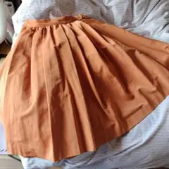TOCCA スカート オレンジ サイズ0