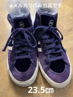adidas ナケルスミス ハイカットシューズ 23.5センチ