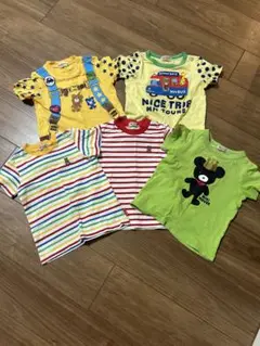 ミキハウス Tシャツ 5枚セット 90cm