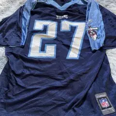 NFL リーボック　NY・ジャイアンツ　クルーズ　アメフト ゲームシャツ