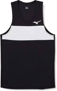 ミズノ レーシングシャツ 黒✕白 サイズXL