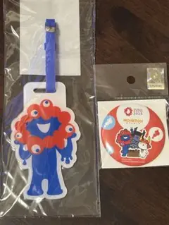 大阪万博2025 ミャクミャクラゲッジタグ＆缶バッジ