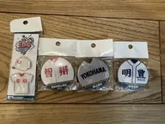 横浜高校、智弁和歌山、明豊甲子園缶バッチ　智弁和歌山ピンバッジ　4点セット