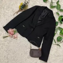 美品 persodea white label テーラードジャケット 黒 L