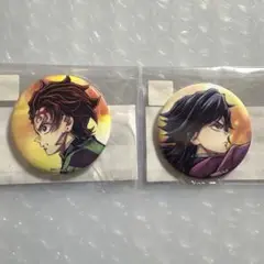 鬼滅の刃 リアルwebshop くじ F賞 44mm 缶バッジ 義勇 炭治郎
