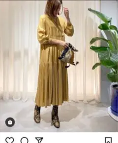 ヌキテパ ロング ワンピース