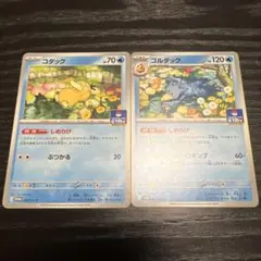 コダック、ゴルダック　ジムプロモ　1枚ずつ