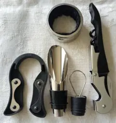 【未使用品】ワイン　オープナー4点セット