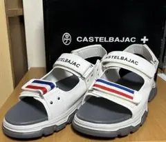 CASTELBAJAC スポーツサンダル ホワイト　　LLサイズ