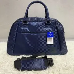 【未使用品】mizuno ミズノ ボストンバッグ ネイビーイチマツ 25L