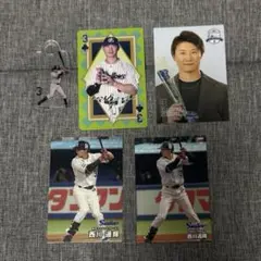 ヤクルトスワローズ 西川遥輝 グッズ カード セット