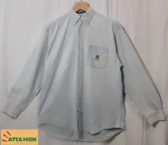 海外品85s90sTOMMY HILFIGER コットンボタンシャツ　古着