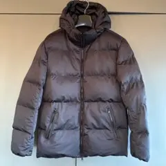 新品未使用　tk.タケオキクチ　ポリストレッチ中綿フードブルゾン