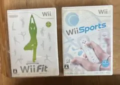 wii Fit とwii Sports （wii フィット、wii スポーツ）