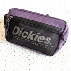 Dickies ボディバッグ 　ウエストポーチ　パープル