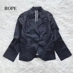 ロペ テーラードジャケット アウター 羽織り 上品 美シルエット 無地 シンプル