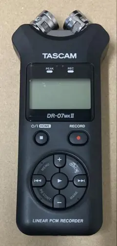 【美品】TASCAM DR-07MKII リニアPCMレコーダー
