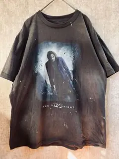 【美品訳あり】ダークナイト　ヴィンテージ加工Tシャツ