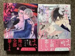 こまどりは、夜の帳 上下　BL