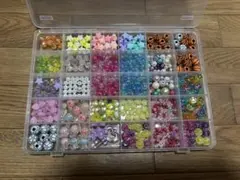 ⭐️ビーズ　②⭐️ハンドメイドビーズ　カラフルビーズ　バスケット　サッカー