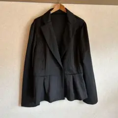テプラムジャケット ブラック