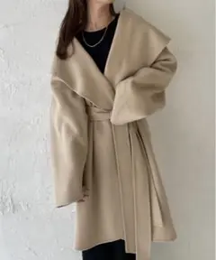 Rever 2way half coat erme