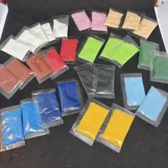 【新品未使用】色砂　カラーサンド 12色30袋　まとめ売り