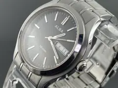 電池交換済メンズ クォーツ SEIKO セイコー ALBA 動作品