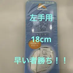 kasco シルクプロテイン手袋 ホワイト　18cm
