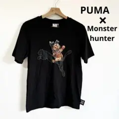 PUMA Monster hunter プーマ モンハン黒 Tシャツ 半袖