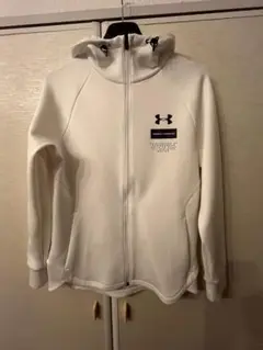【即日発送】UNDER ARMOUR フルジップパーカー ホワイト