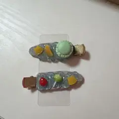ホイップデコヘアクリップ　２個セット