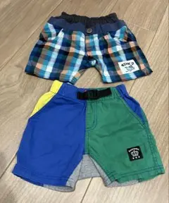 baby doll ハーフパンツ 半ズボン　2枚セット　90センチ