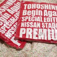 東方神起 日産 Begin again プレミアム クッション ユノ チャンミン