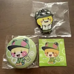 からぴち シヴァ ぺたっとねじまき缶バッジ＆ラバーマスコット2025ver.
