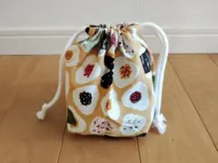 おにぎりポーチ　巾着タイプ