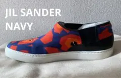 JIL SANDER NAVY スニーカー スリッポン