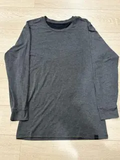 ユニクロ　HEATTECH エクストラウォーム 長袖Tシャツ L グレー