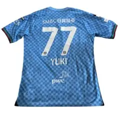 川崎フロンターレ 2024 ユニフォーム ホーム　#77 山本悠樹