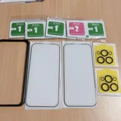 【2枚+2枚】 iPhone14 Pro ガラスフィルム / カメラフィルム