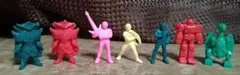 星獣戦隊ギンガマン　消しゴム　プラ製ミニフィギュア　セット