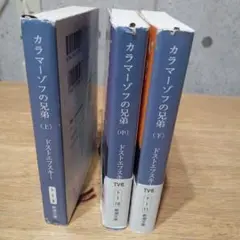 カラマーゾフの兄弟3巻セット　定価2,470円