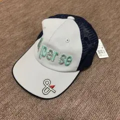 and per se メッシュキャップ グレー/ネイビー